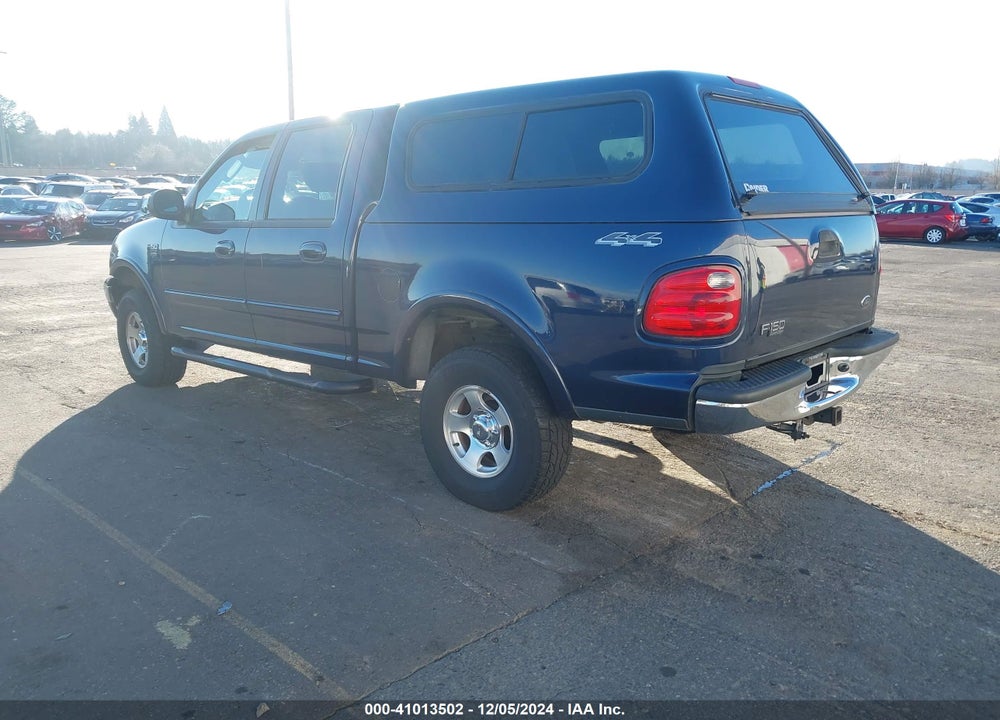 2003 FORD F-150 LARIAT/XLT VIN: 1FTRW08693KA36647