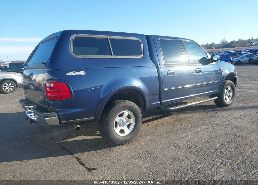 2003 FORD F-150 LARIAT/XLT VIN: 1FTRW08693KA36647