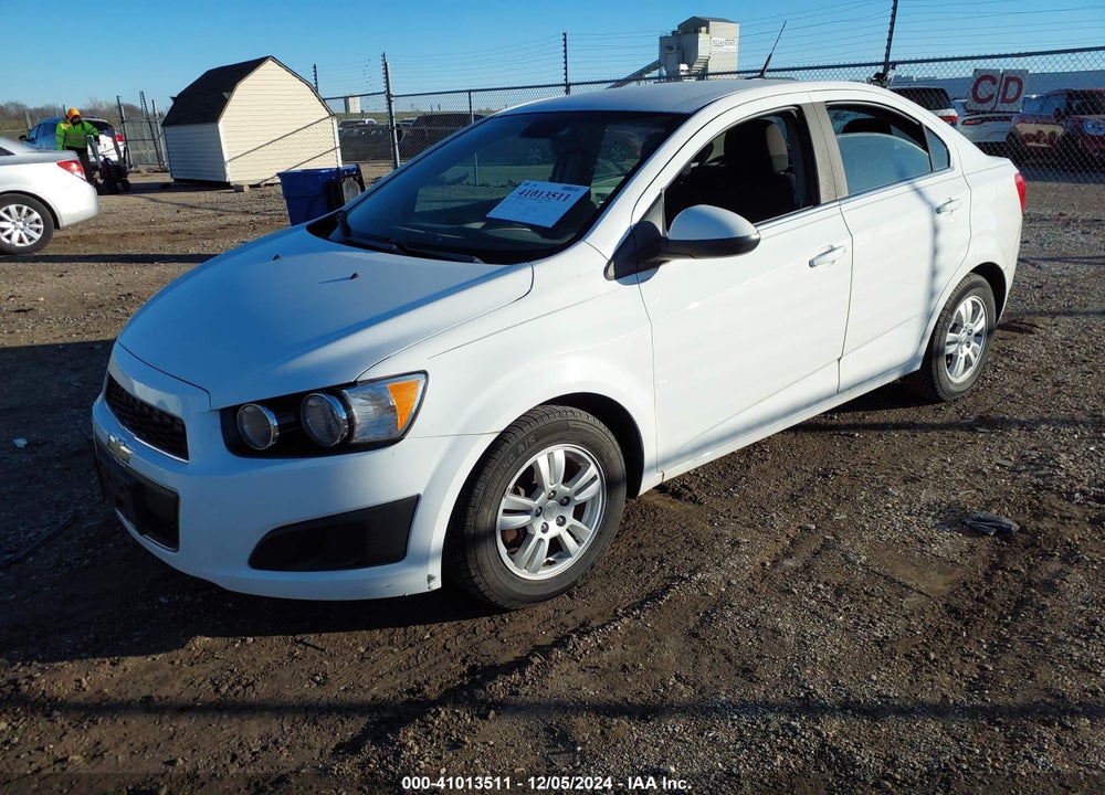 2013 CHEVROLET SONIC LT AUTO VIN: 1G1JC5SH0D4108167