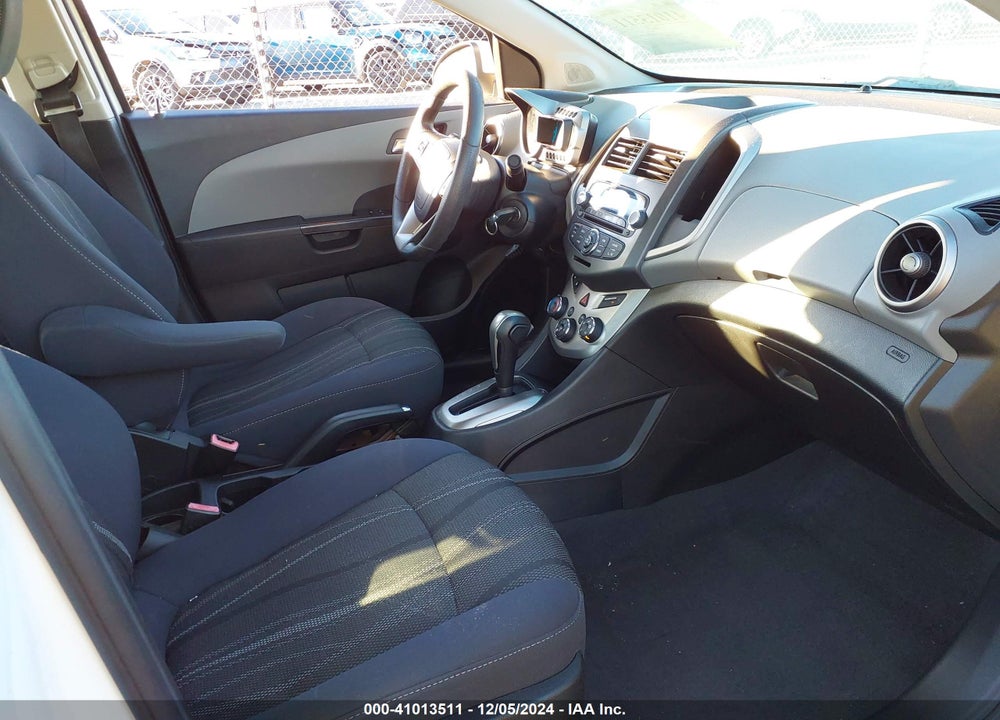 2013 CHEVROLET SONIC LT AUTO VIN: 1G1JC5SH0D4108167