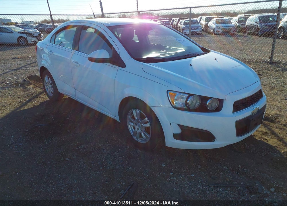 2013 CHEVROLET SONIC LT AUTO VIN: 1G1JC5SH0D4108167