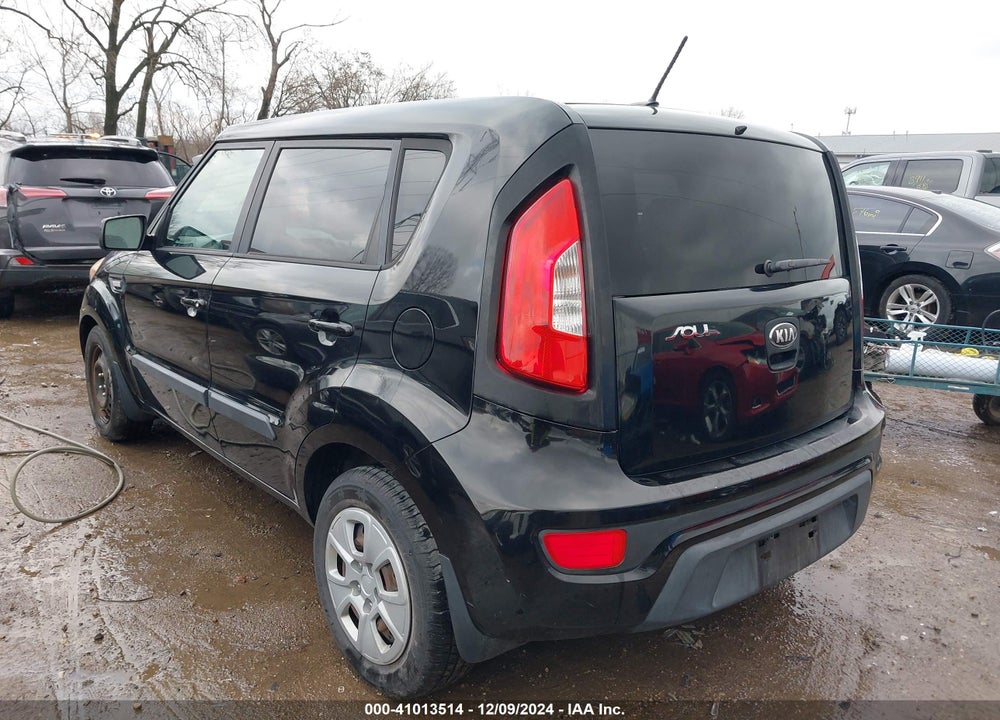 2013 KIA SOUL VIN: KNDJT2A58D7620688
