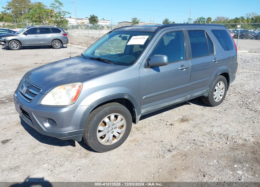 2006 HONDA CR-V SE VIN: SHSRD78946U416871