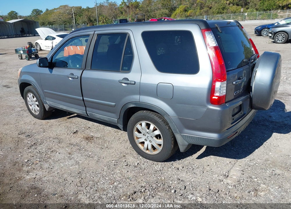 2006 HONDA CR-V SE VIN: SHSRD78946U416871