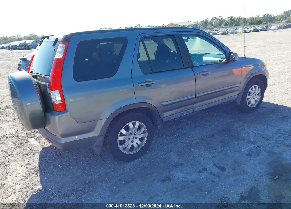2006 HONDA CR-V SE VIN: SHSRD78946U416871