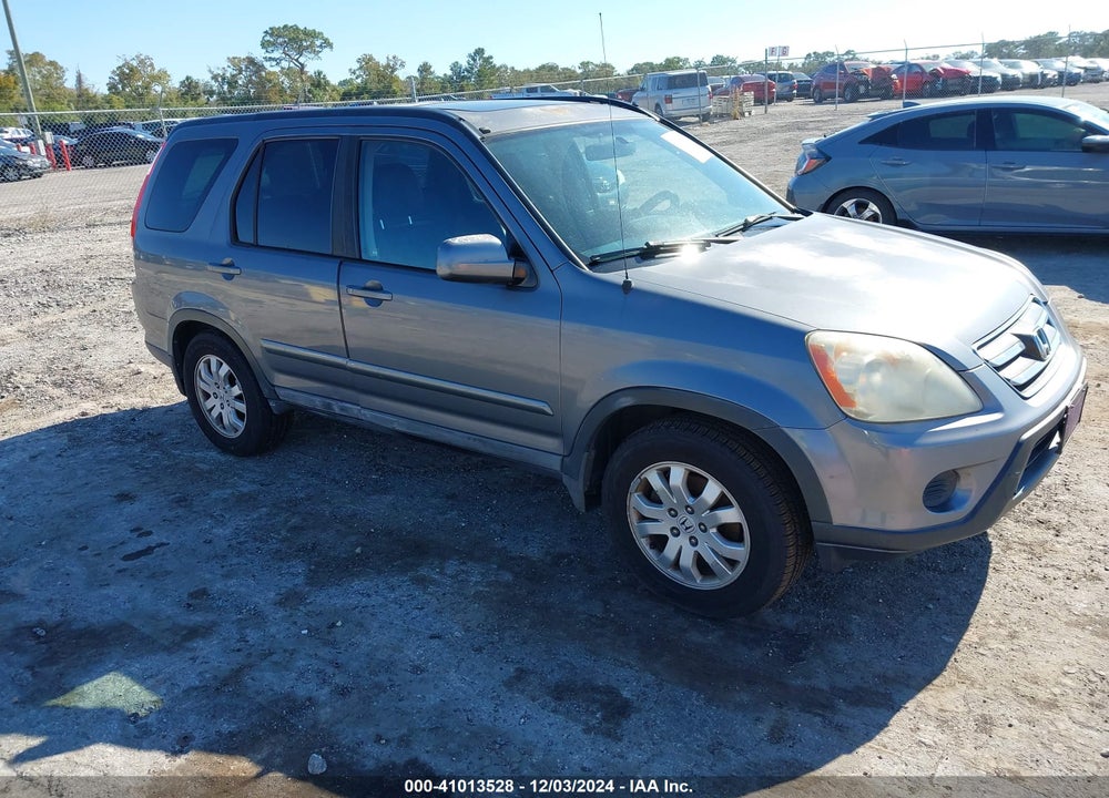 2006 HONDA CR-V SE VIN: SHSRD78946U416871