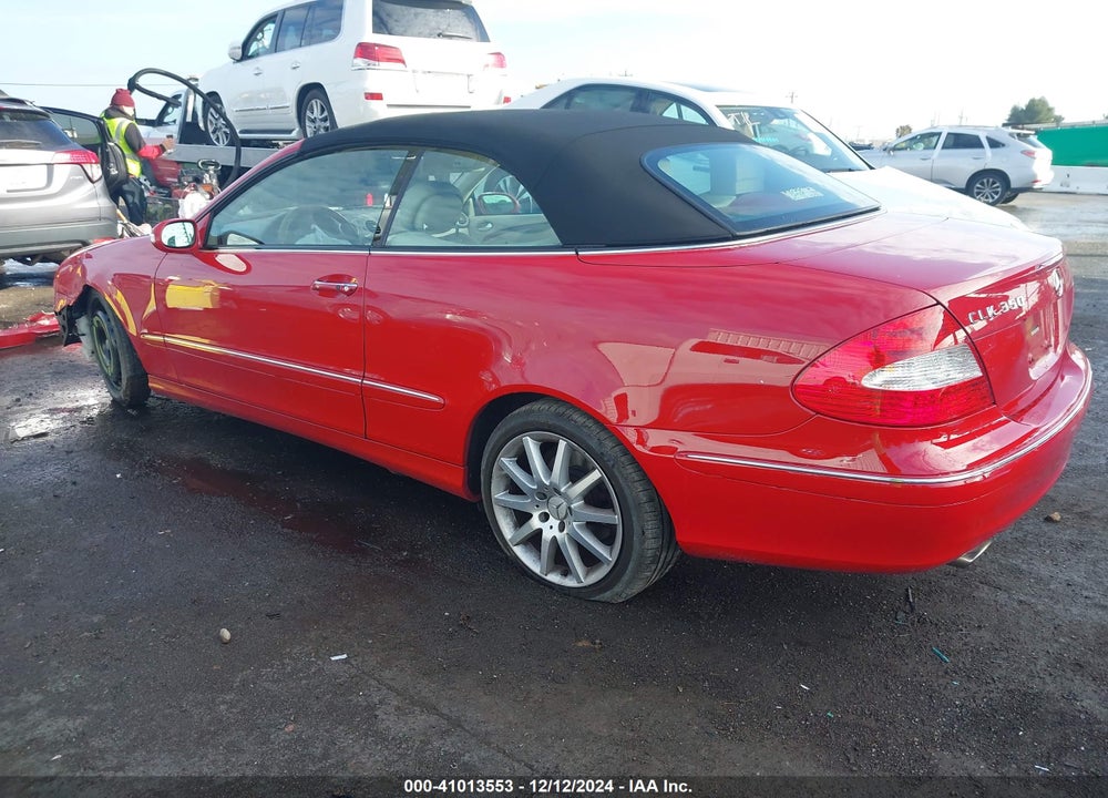 2007 MERCEDES-BENZ CLK 350 VIN: WDBTK56GX7F208238