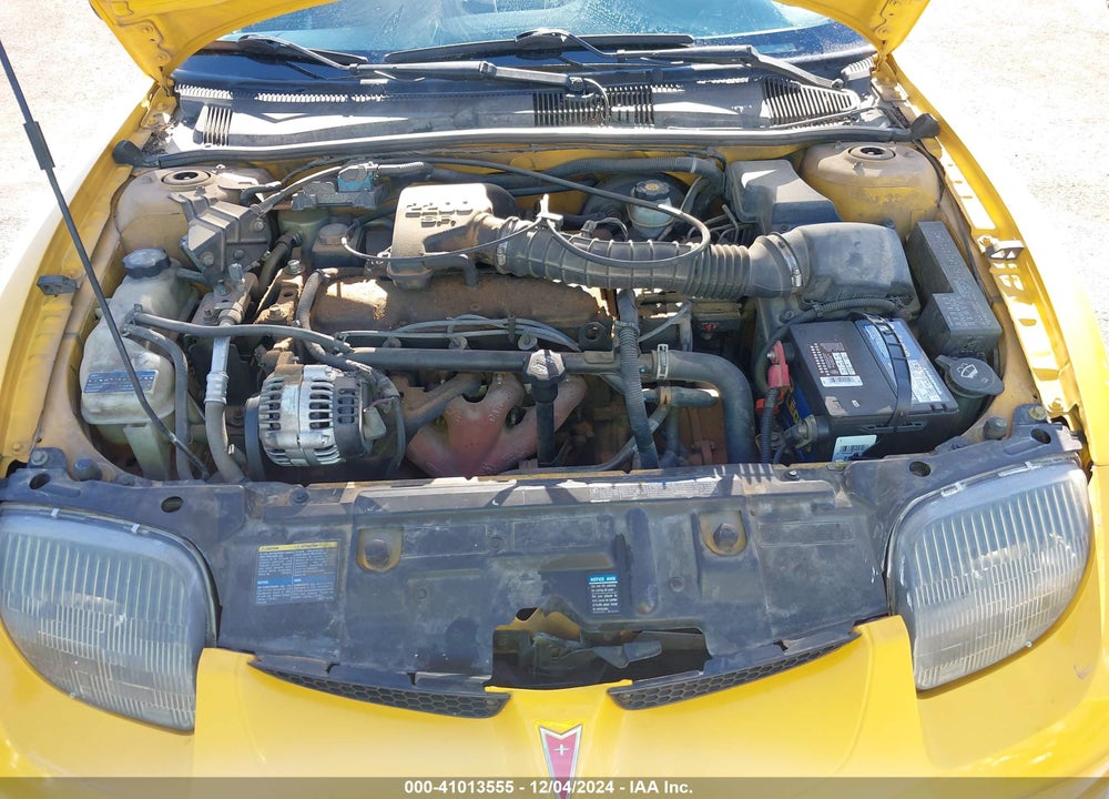 2002 PONTIAC SUNFIRE SE VIN: 1G2JB124827485734