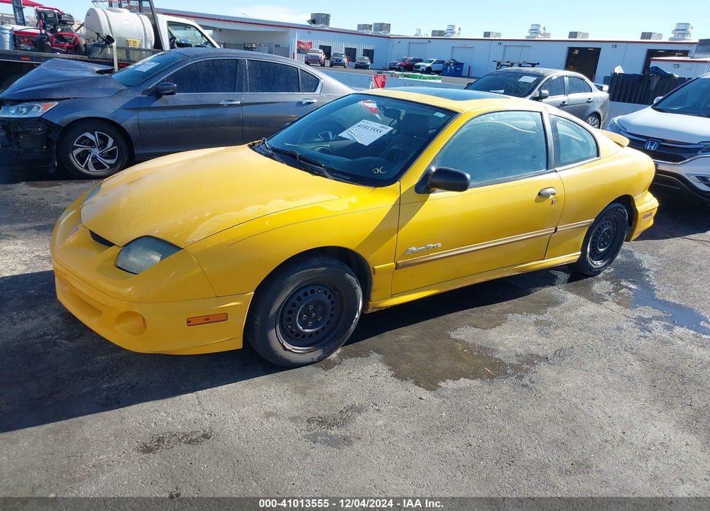 2002 PONTIAC SUNFIRE SE VIN: 1G2JB124827485734