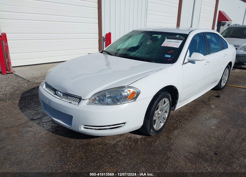 2012 CHEVROLET IMPALA VIN: 2G1WB5E39C1111538