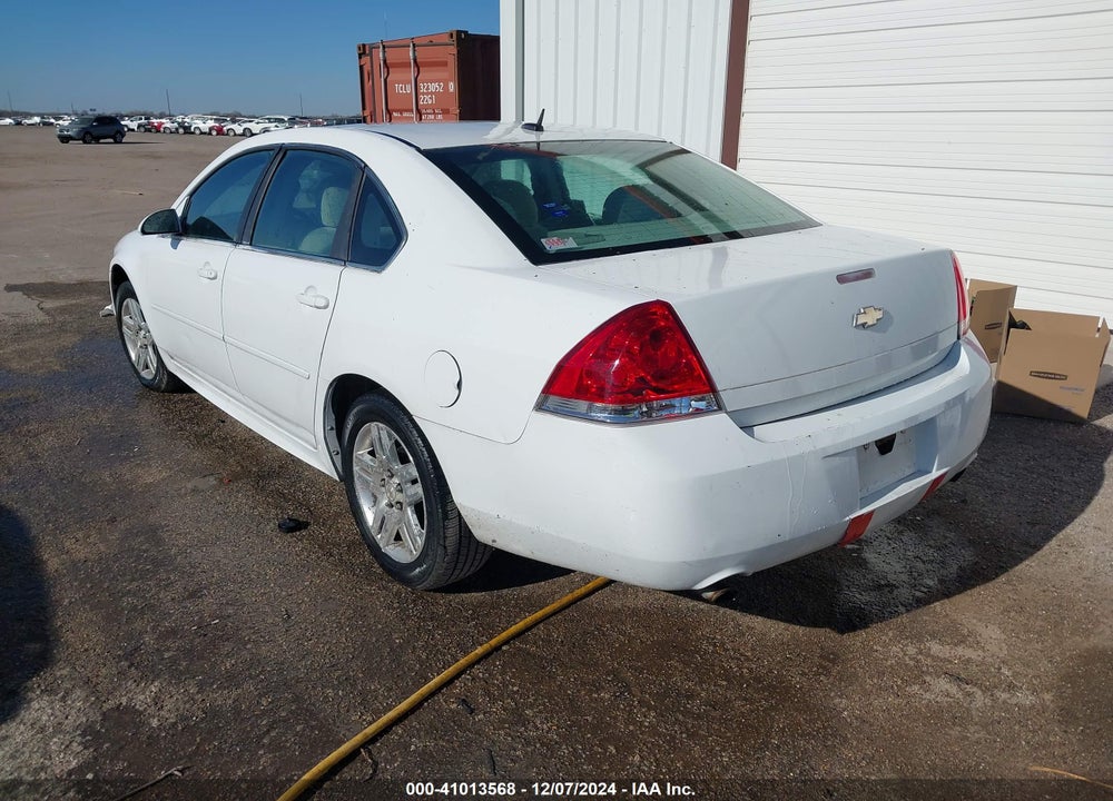 2012 CHEVROLET IMPALA VIN: 2G1WB5E39C1111538