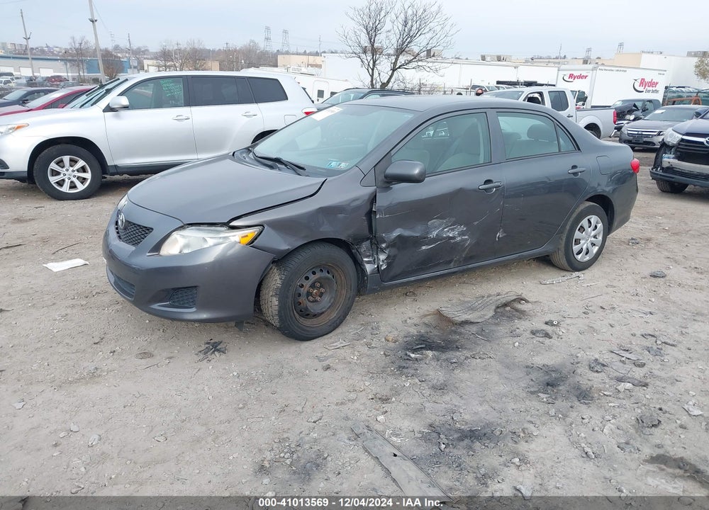 2010 TOYOTA COROLLA LE VIN: 2T1BU4EE9AC508385