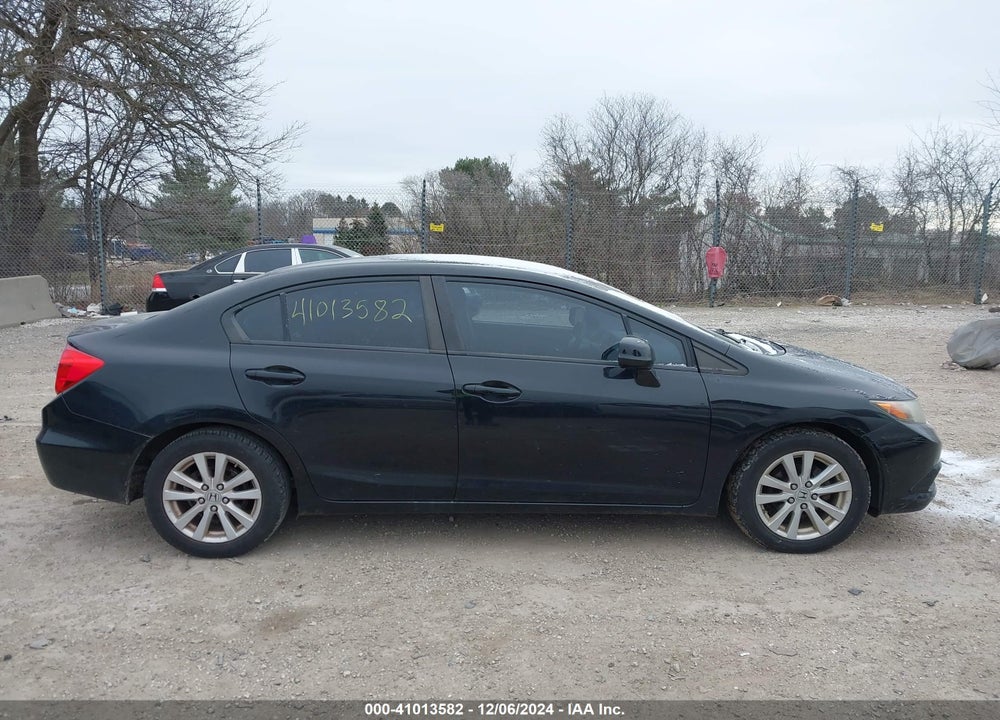 2012 HONDA CIVIC EX VIN: 19XFB2F8XCE063275