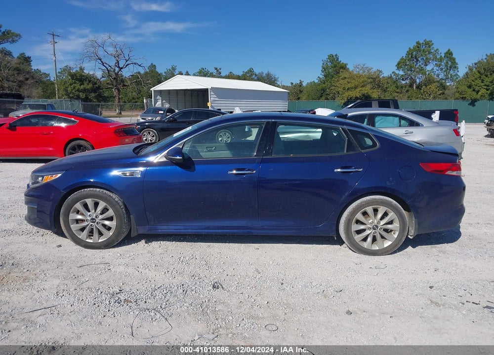 2016 KIA OPTIMA EX VIN: 5XXGU4L34GG071551
