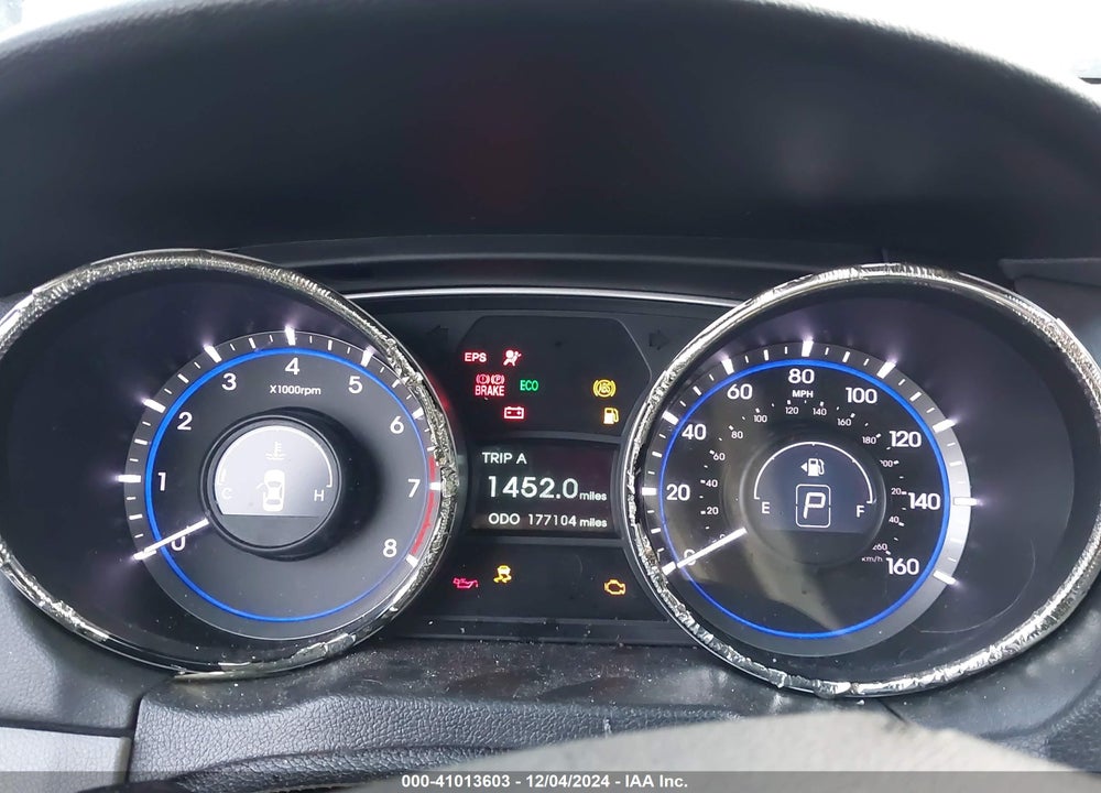 2013 HYUNDAI SONATA VIN: 5NPEB4AC5DH673858