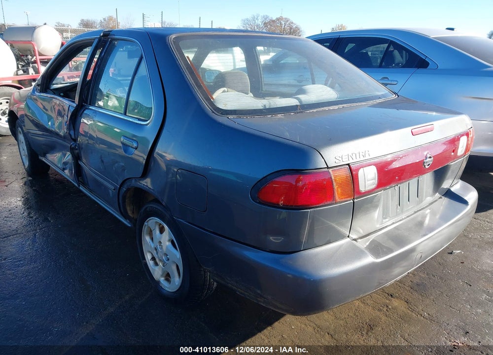 1999 NISSAN SENTRA GXE/XE VIN: 1N4AB41D7XC708638