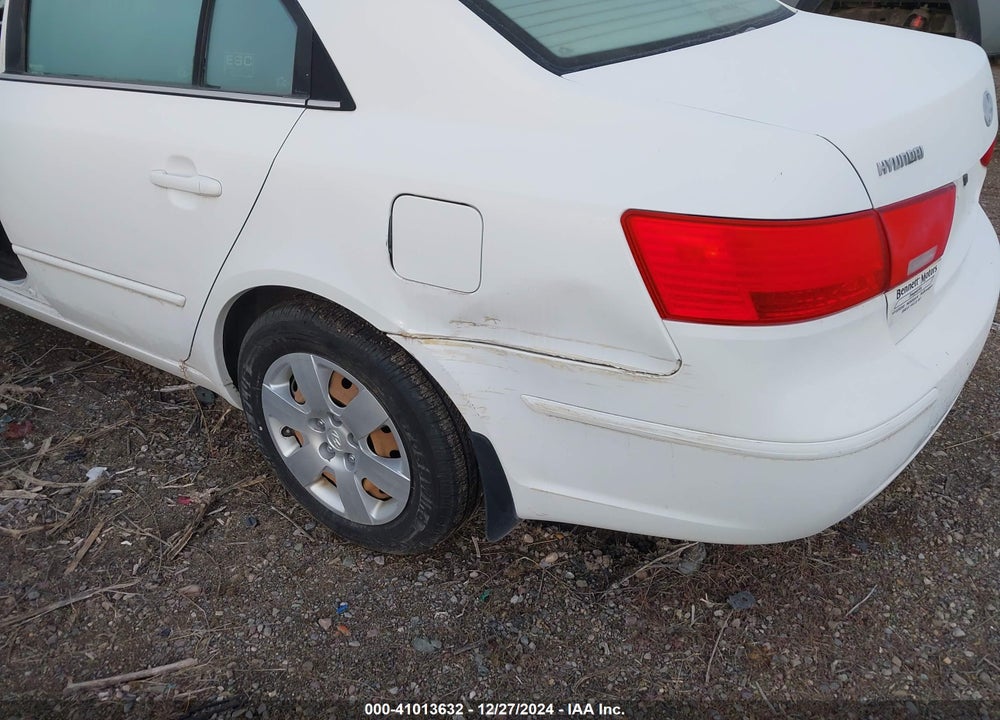 2009 HYUNDAI SONATA GLS VIN: 5NPET46C49H475432