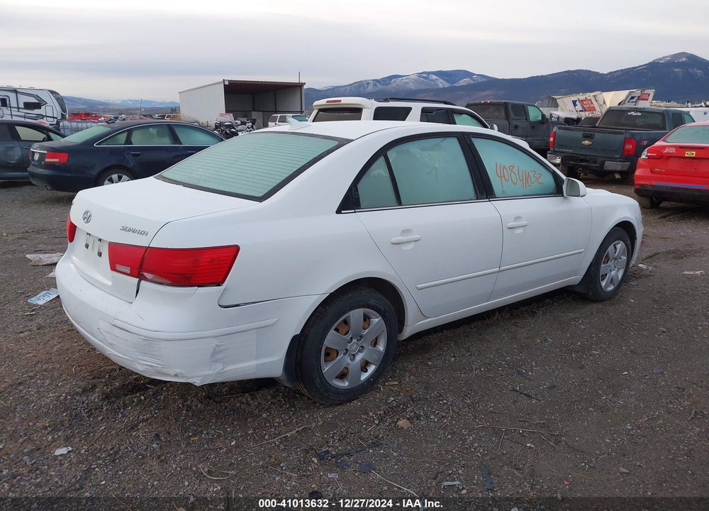 2009 HYUNDAI SONATA GLS VIN: 5NPET46C49H475432