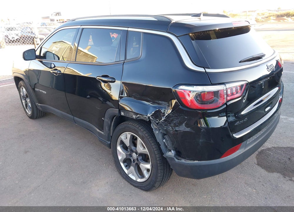 2019 JEEP COMPASS LIMITED 4X4 VIN: 3C4NJDCB3KT596539