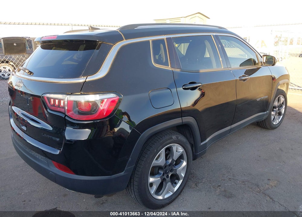 2019 JEEP COMPASS LIMITED 4X4 VIN: 3C4NJDCB3KT596539