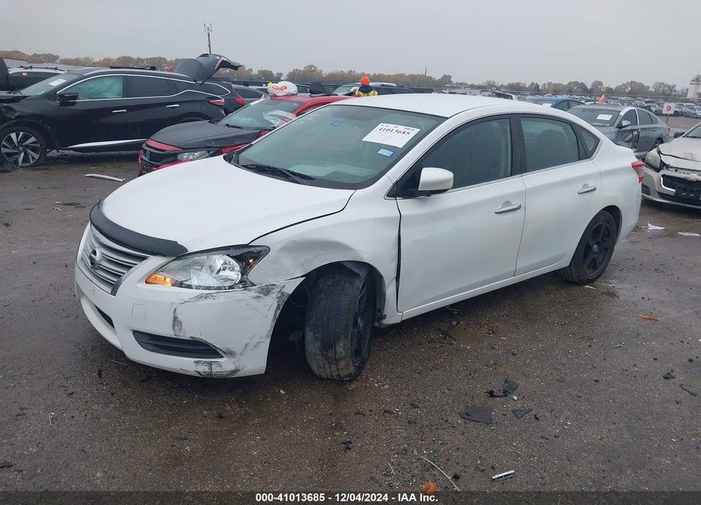 2014 NISSAN SENTRA VIN: 3N1AB7AP3EY255812