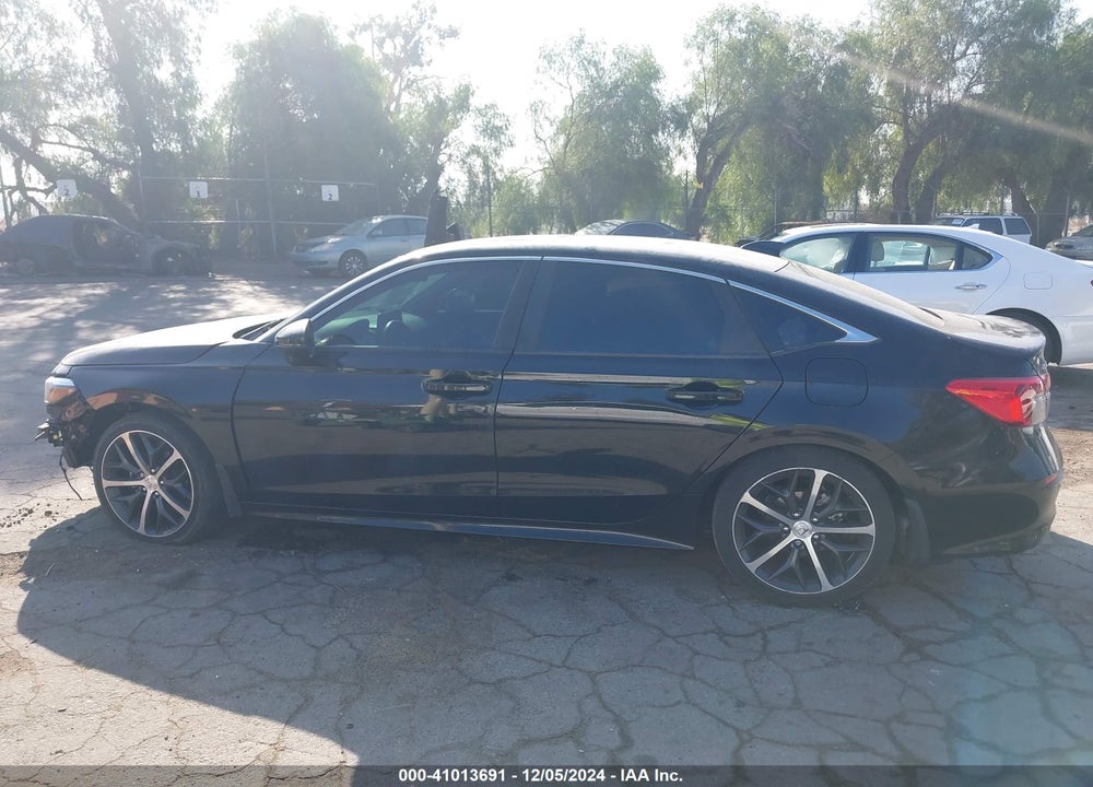 2022 HONDA CIVIC TOURING VIN: 2HGFE1F94NH300149
