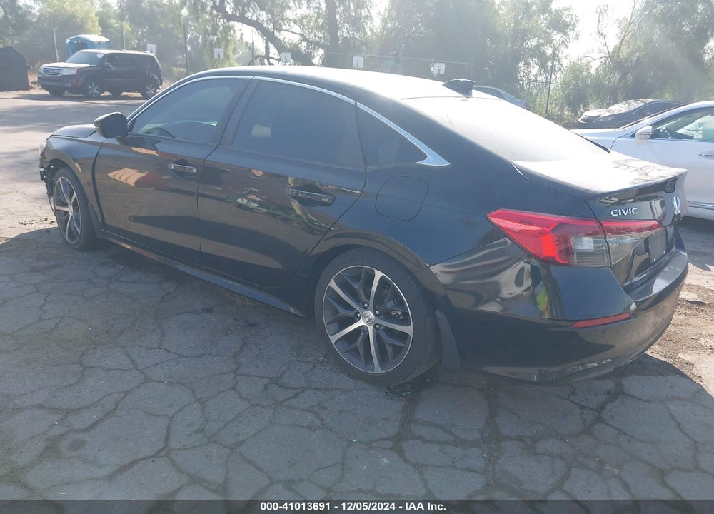 2022 HONDA CIVIC TOURING VIN: 2HGFE1F94NH300149