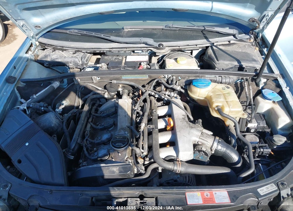 2006 AUDI A4 VIN: WAUBC48HX6K003385