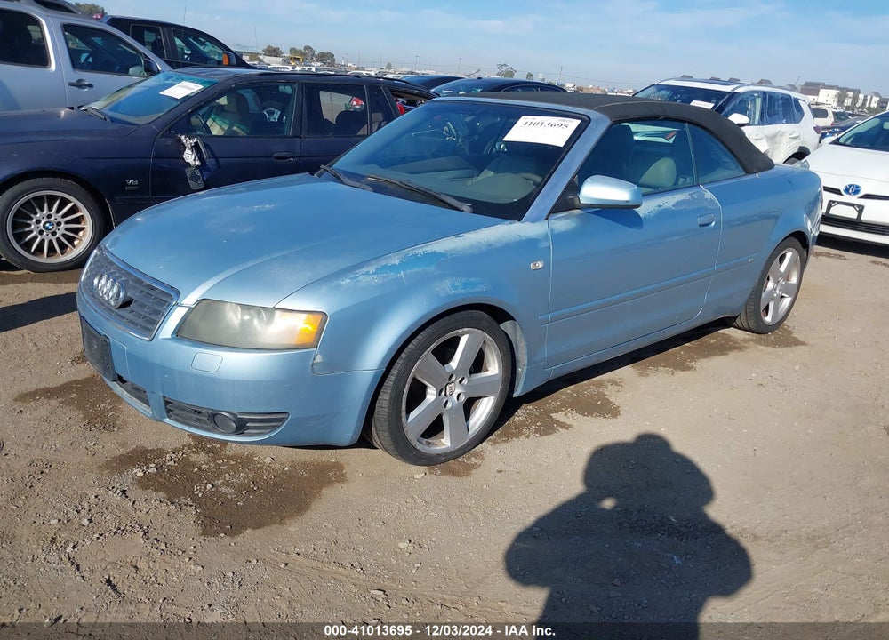 2006 AUDI A4 VIN: WAUBC48HX6K003385