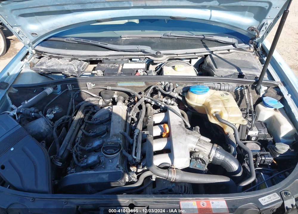 2006 AUDI A4 VIN: WAUBC48HX6K003385