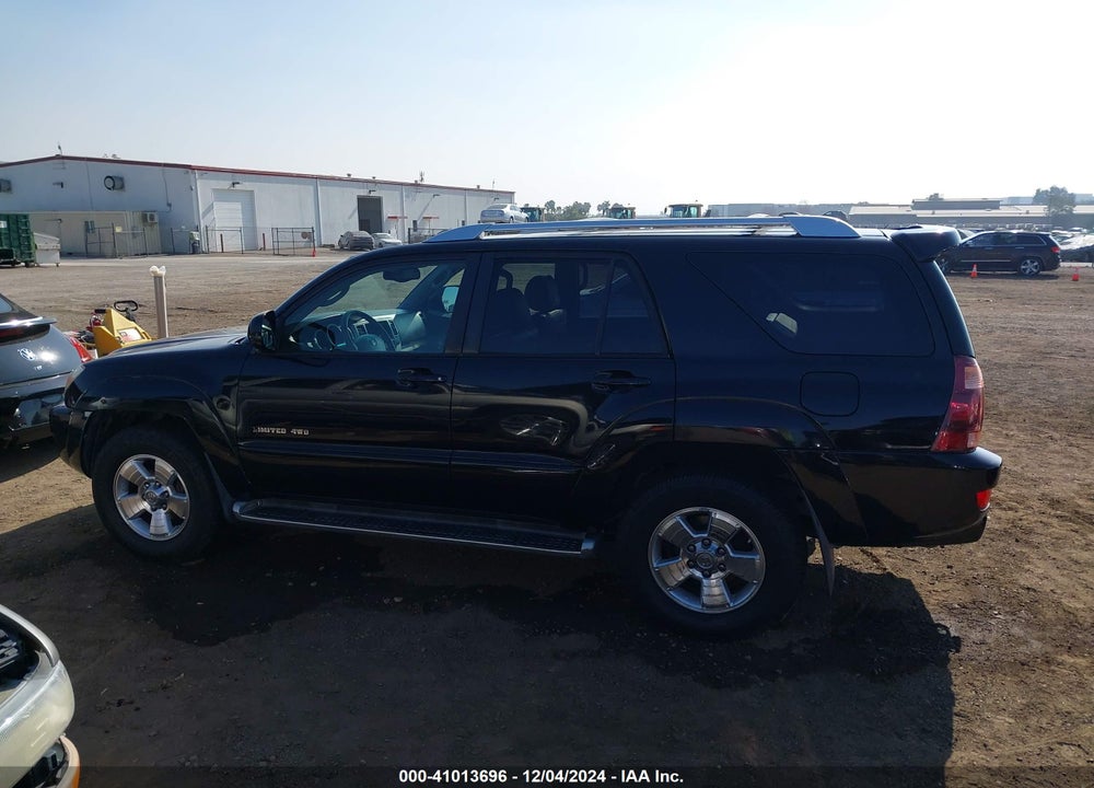 2004 TOYOTA 4RUNNER LIMITED V8 VIN: JTEBT17R840036580