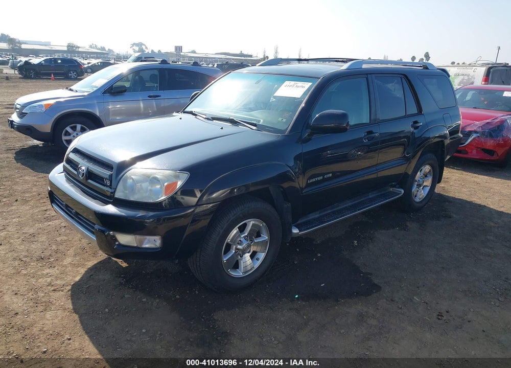 2004 TOYOTA 4RUNNER LIMITED V8 VIN: JTEBT17R840036580