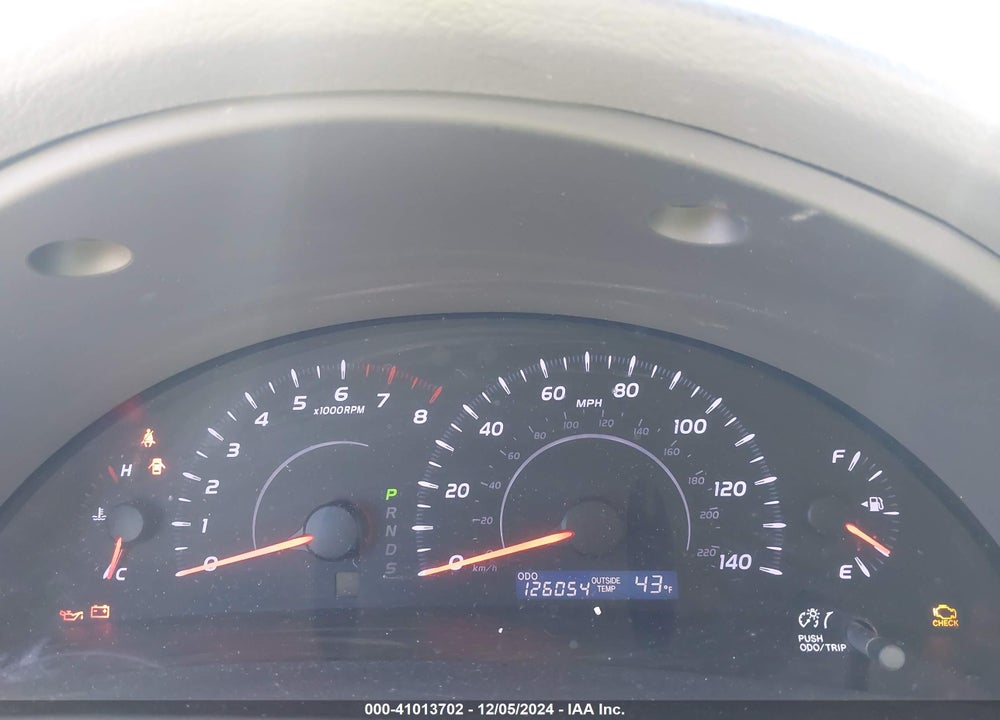 2011 TOYOTA CAMRY LE VIN: 4T1BF3EK5BU138384