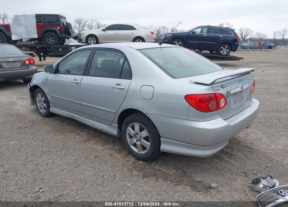 2008 TOYOTA COROLLA S VIN: 2T1BR32E28C887840