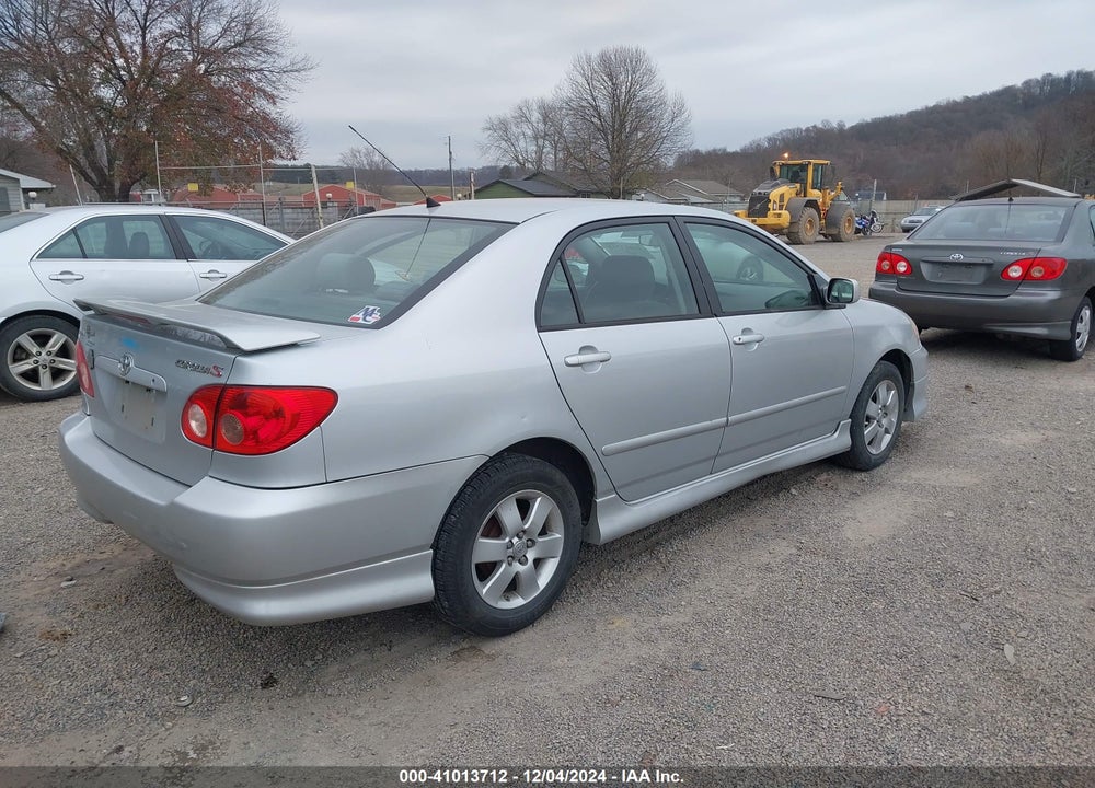 2008 TOYOTA COROLLA S VIN: 2T1BR32E28C887840