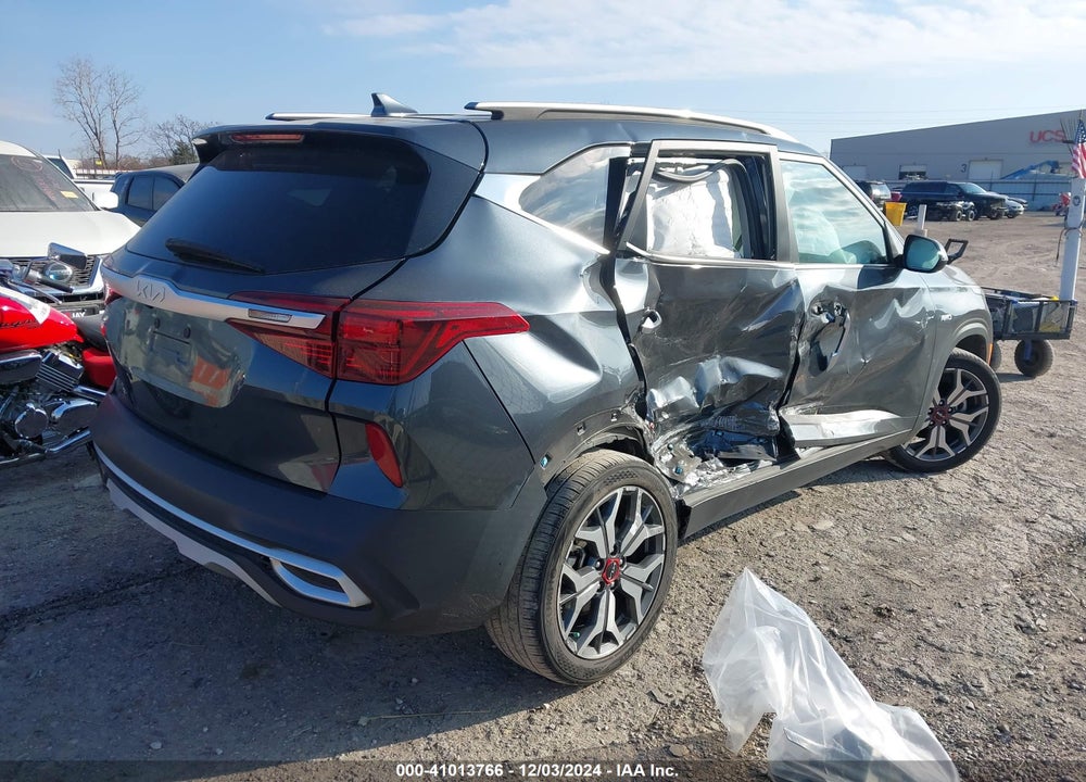 2022 KIA SELTOS SX TURBO VIN: KNDETCA20N7234930