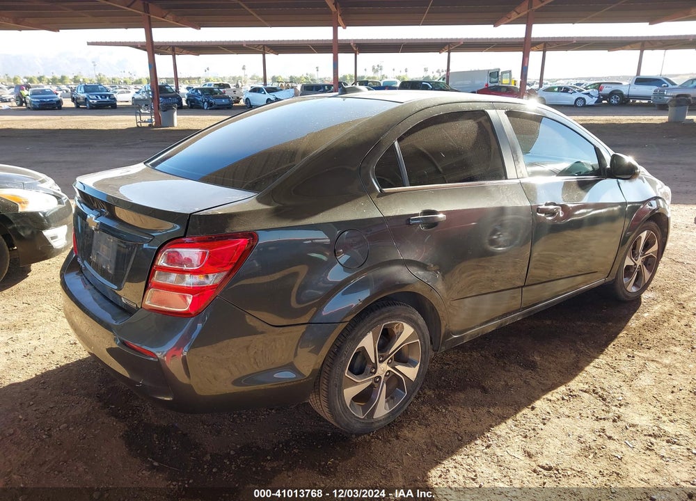 2019 CHEVROLET SONIC PREMIER AUTO VIN: 1G1JF5SB8K4124097