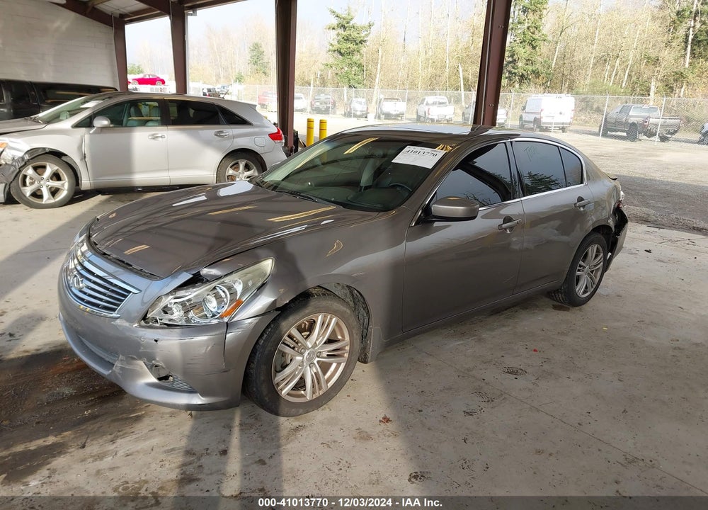 2010 INFINITI G37X VIN: JN1CV6AR0AM458567