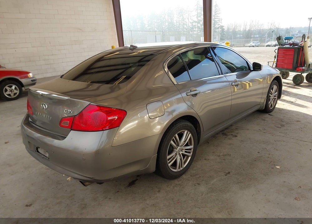 2010 INFINITI G37X VIN: JN1CV6AR0AM458567