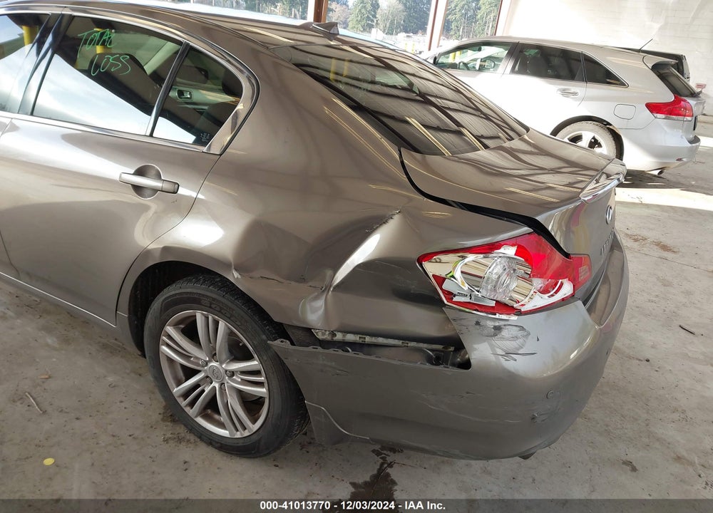 2010 INFINITI G37X VIN: JN1CV6AR0AM458567