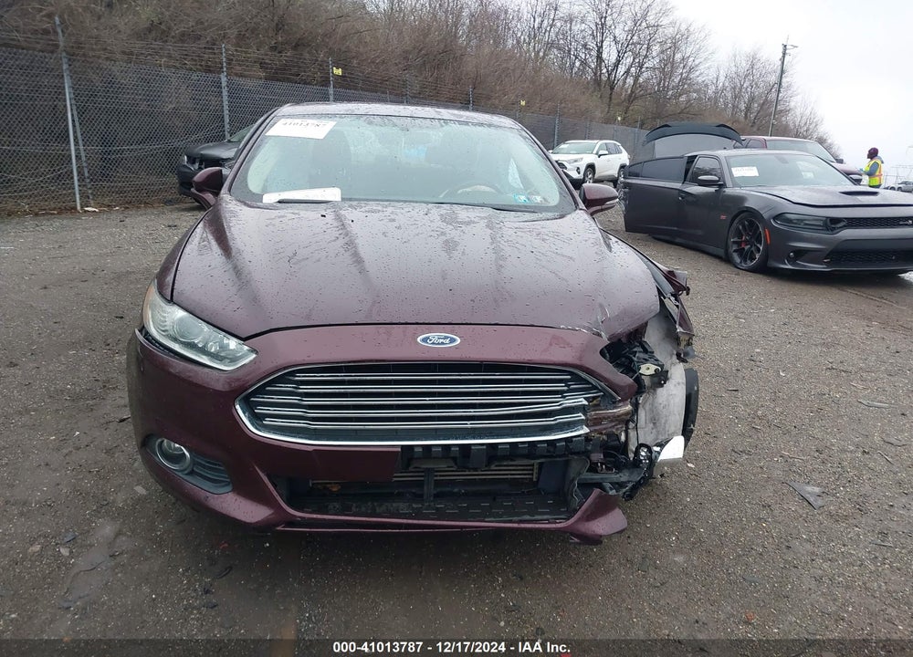 2013 FORD FUSION SE VIN: 3FA6P0HR6DR206072
