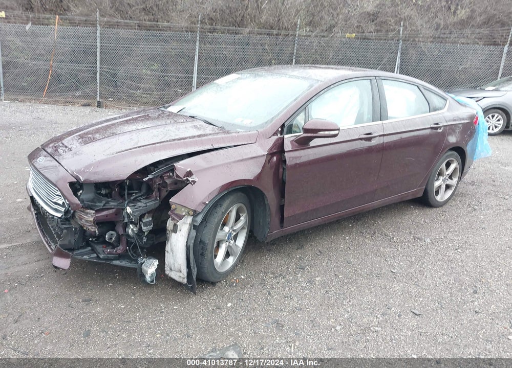 2013 FORD FUSION SE VIN: 3FA6P0HR6DR206072