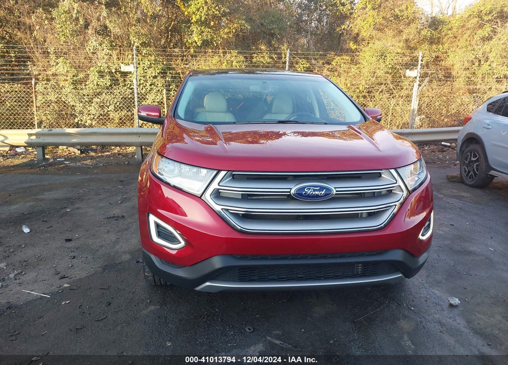 2015 FORD EDGE TITANIUM VIN: 2FMTK3K84FBB11262