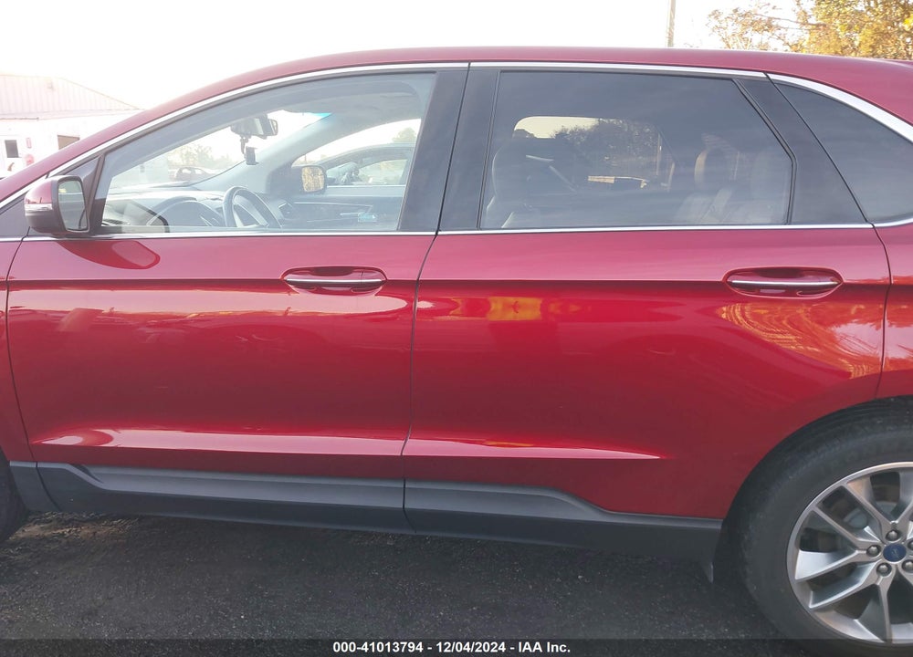 2015 FORD EDGE TITANIUM VIN: 2FMTK3K84FBB11262