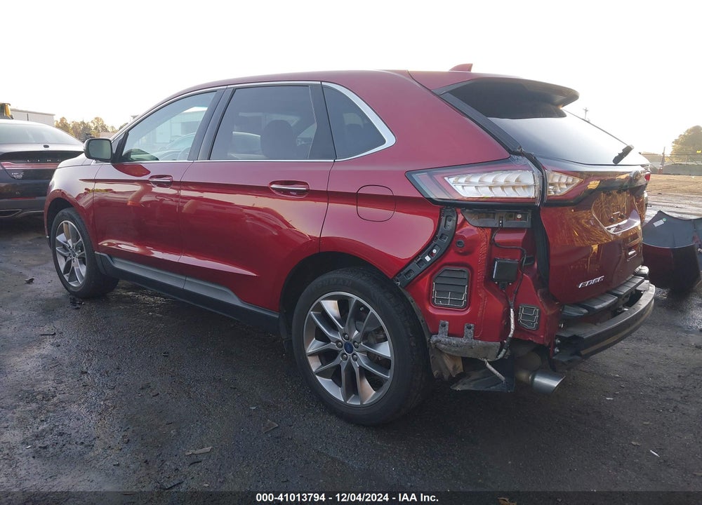 2015 FORD EDGE TITANIUM VIN: 2FMTK3K84FBB11262