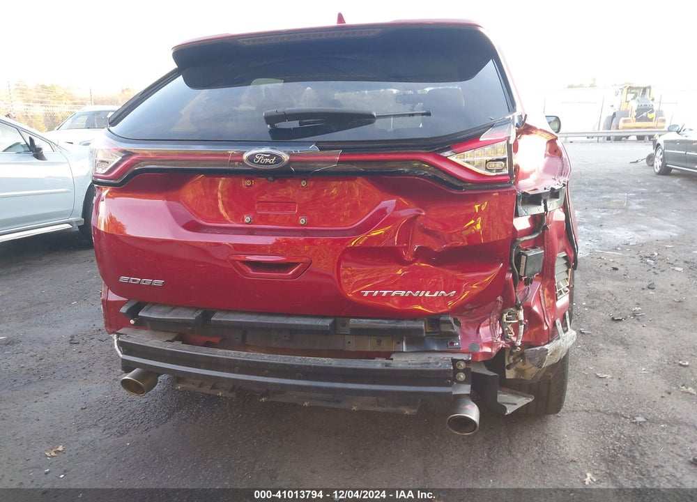 2015 FORD EDGE TITANIUM VIN: 2FMTK3K84FBB11262