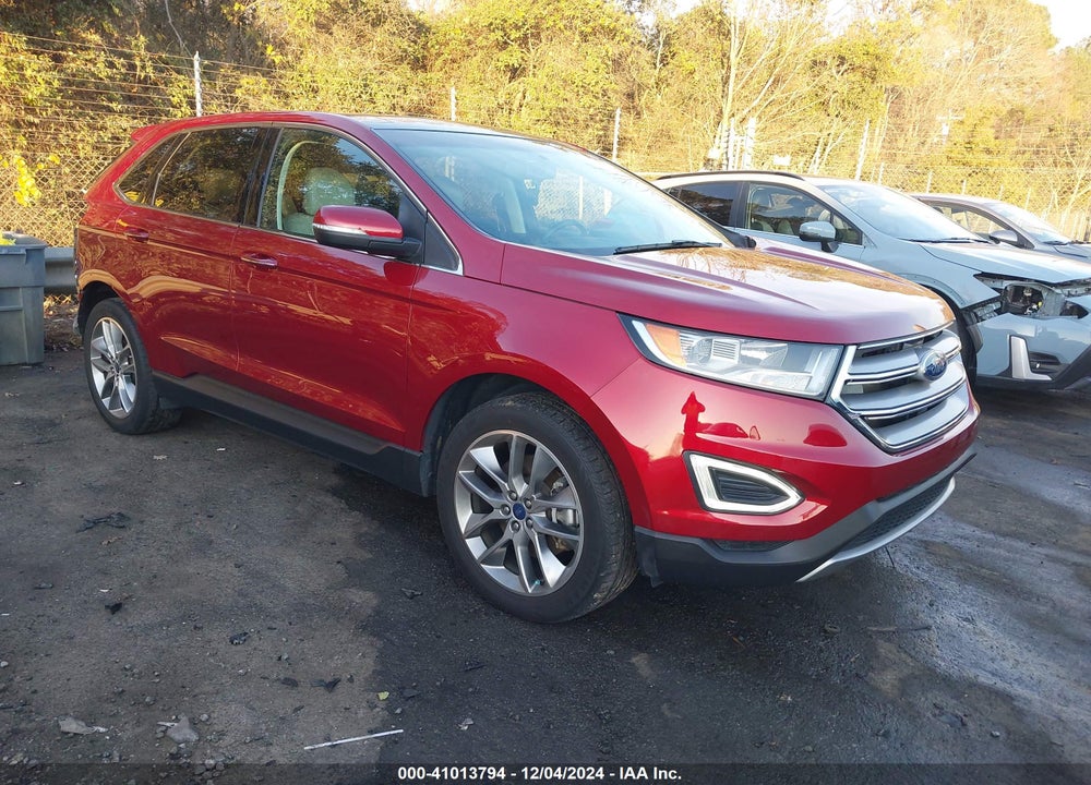 2015 FORD EDGE TITANIUM VIN: 2FMTK3K84FBB11262