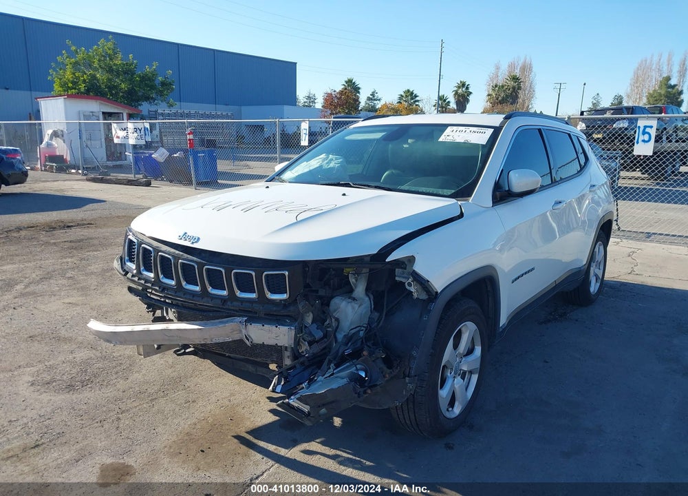 2019 JEEP COMPASS LATITUDE FWD VIN: 3C4NJCBB4KT819831