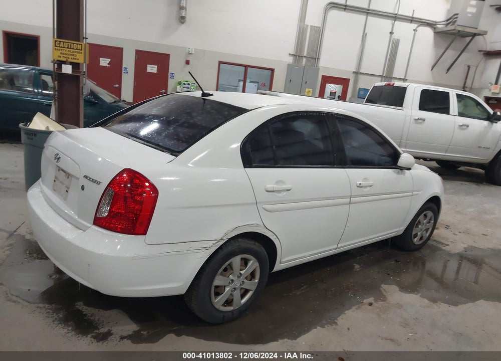 2010 HYUNDAI ACCENT GLS VIN: KMHCN4AC7AU426806