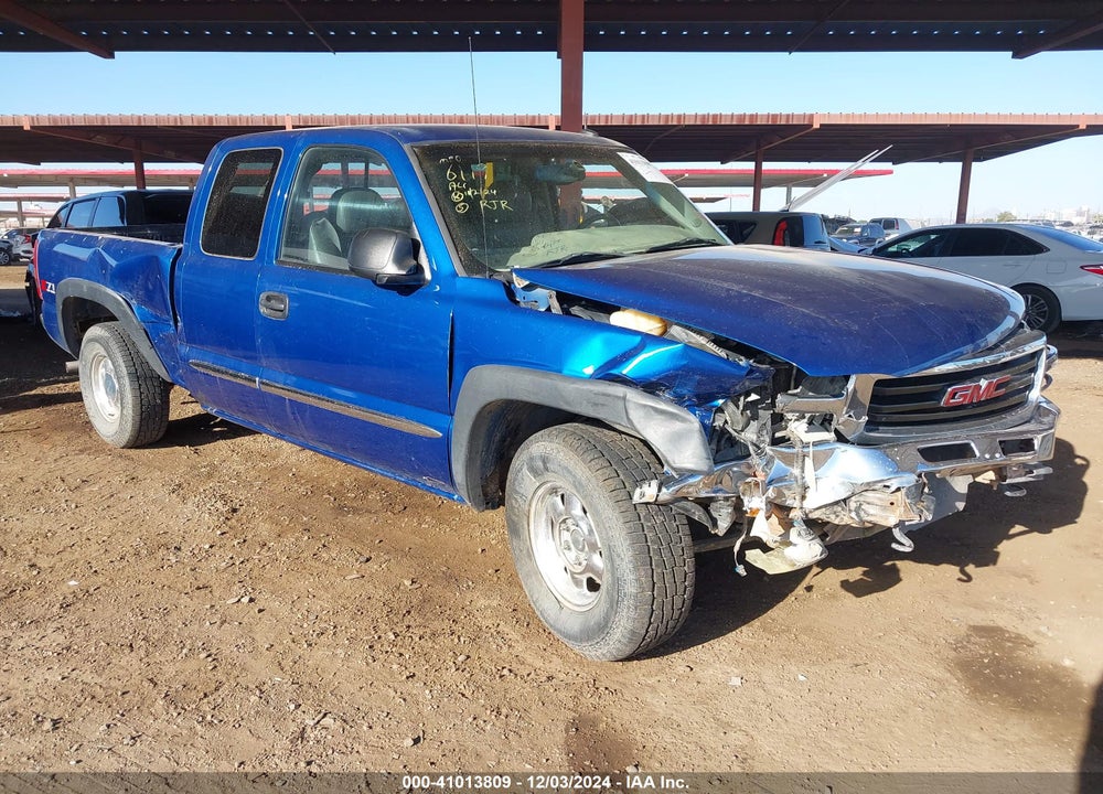 2003 GMC SIERRA 1500 SLT VIN: 2GTEK19T731209201